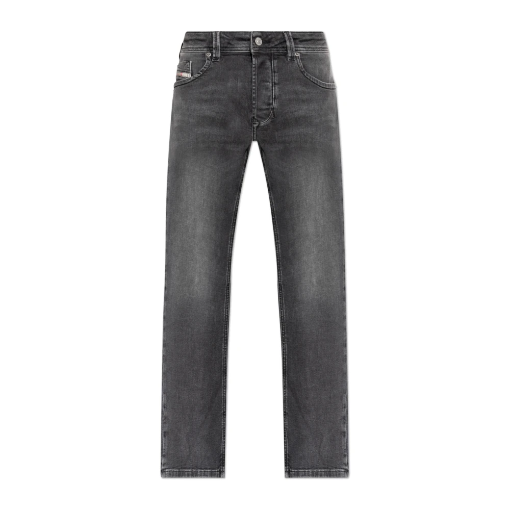 Diesel Mannelijk Grijs Jeans Heren, W34 L30, Katoen, 1985 Larkee Jeans