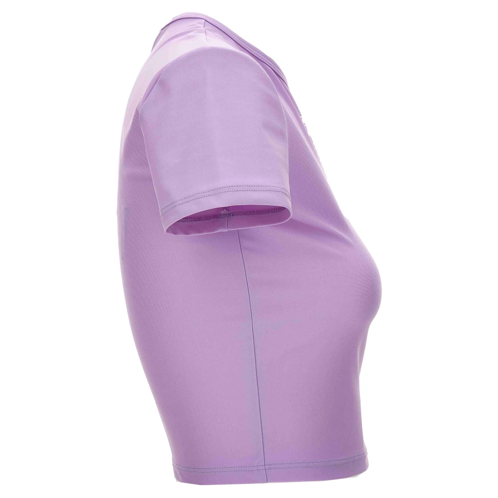 Versace Jeans Couture Stijlvolle T-shirts en Polos Purple Dames