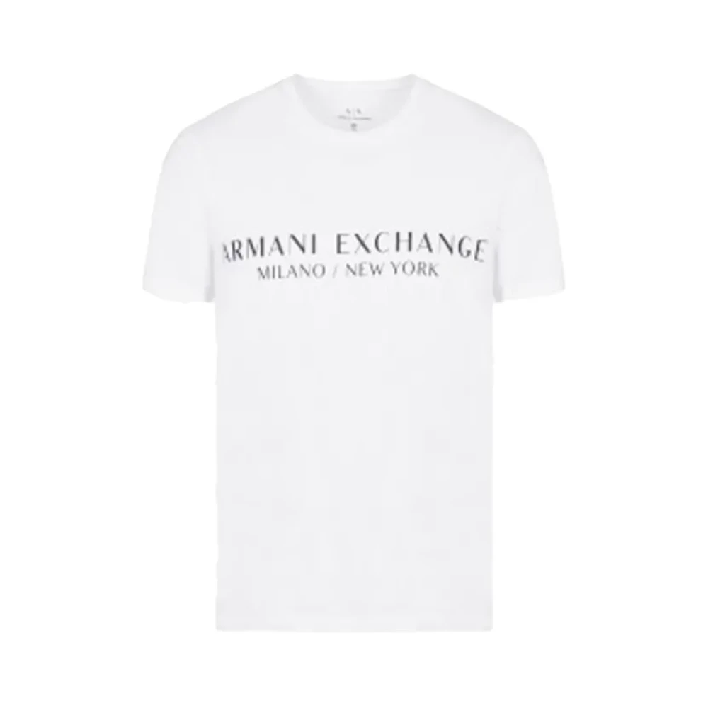 Armani Exchange Herren Weiß Oberteile, Sgröße: