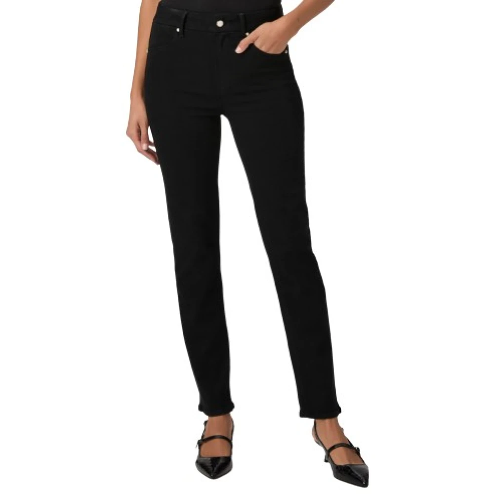 Paige Zwarte Luxe Skinny Jeans Black Dames