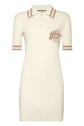 Knit Polo Dress