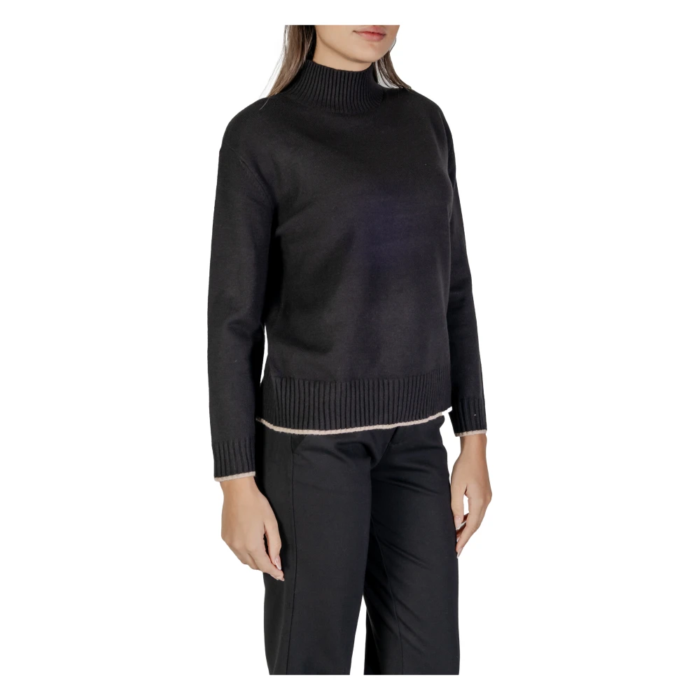 Street One Herfst Winter Dames Gebreide Collectie Black Dames
