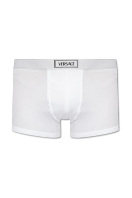 Ribbade boxershorts med logotyp