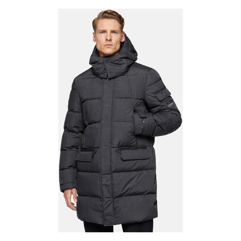 Boggi Milano B Tech Parka Gray Heren