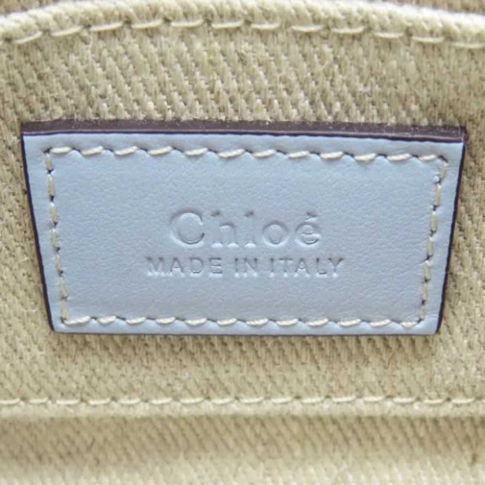 Chloé Pre-owned Canvas handbags Beige Dames