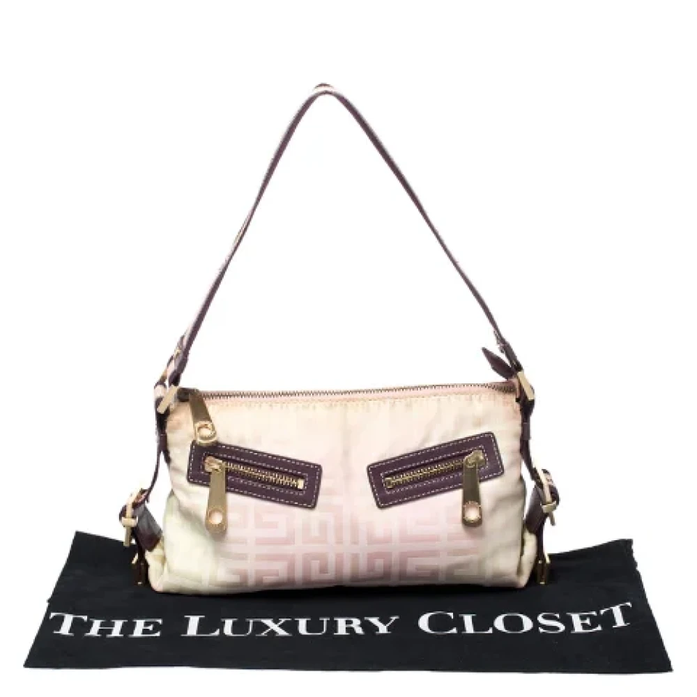 Givenchy Pre-owned Canvas shoulder-bags Pink Dames