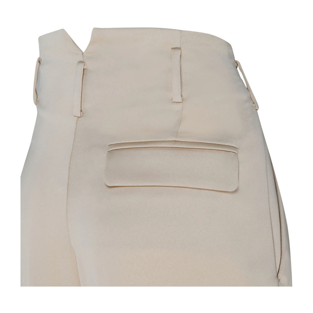 Genny Straight Trousers Beige Dames