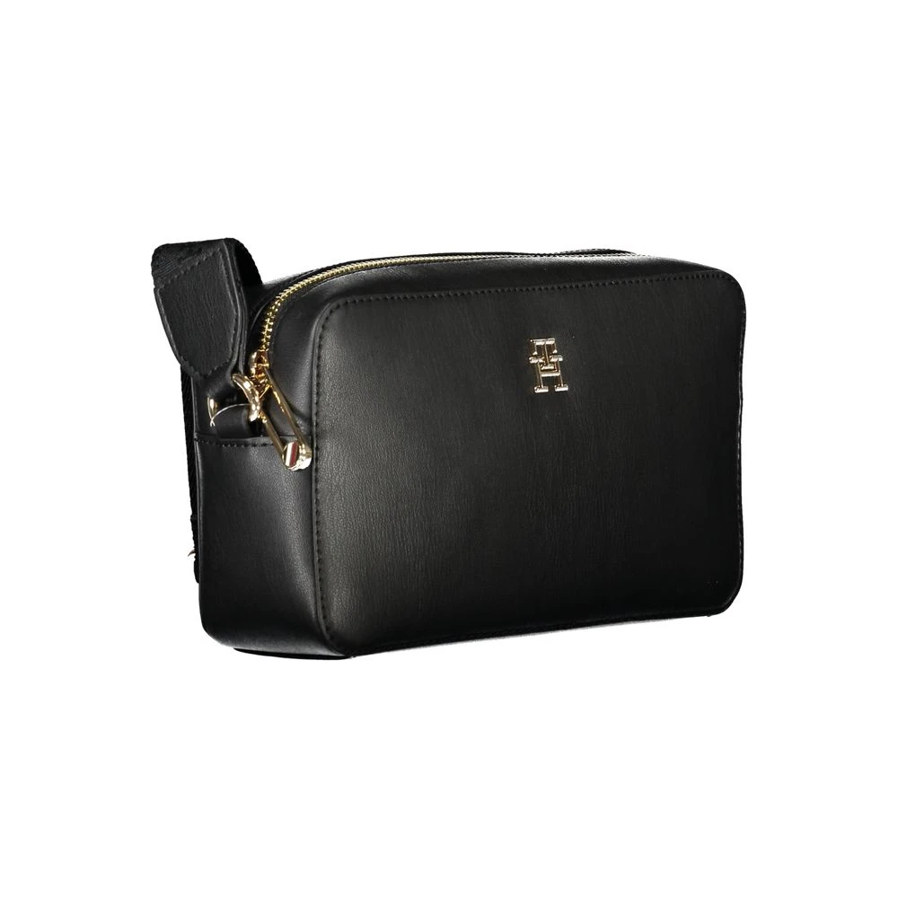 Tommy Hilfiger Zwarte Polyethyleen Handtas | To-33670 Black Dames