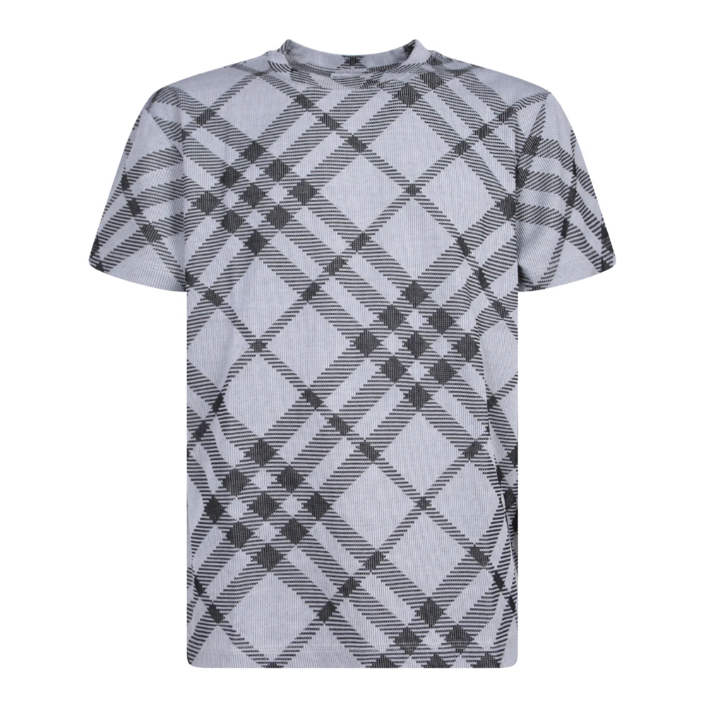 Burberry Witte T-shirts Polos voor Mannen Multicolor Heren