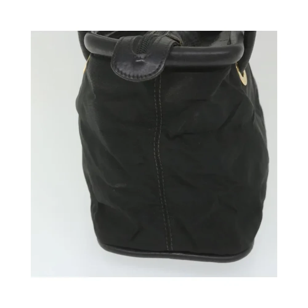 Celine Vintage Pre-owned Nylon celine-bags Black Dames