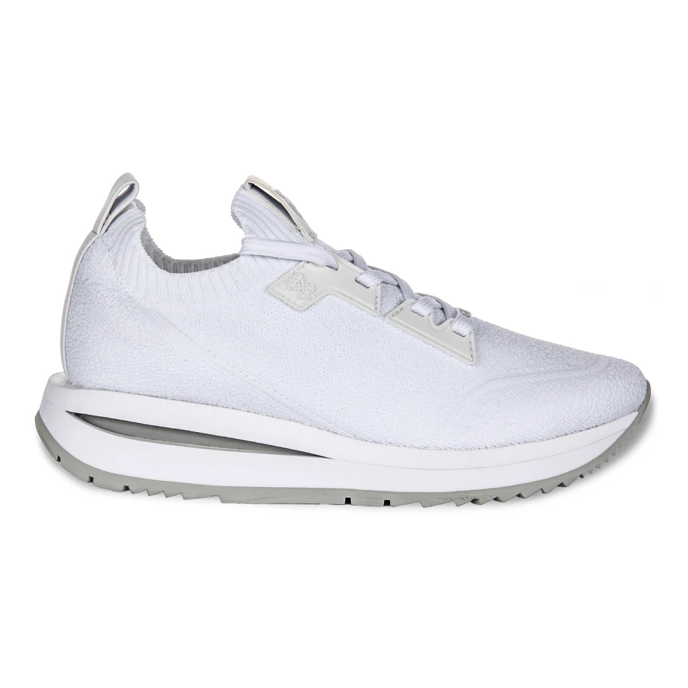 Guess Women's White Sneakers, 4 Uk, Mesh Trainers For