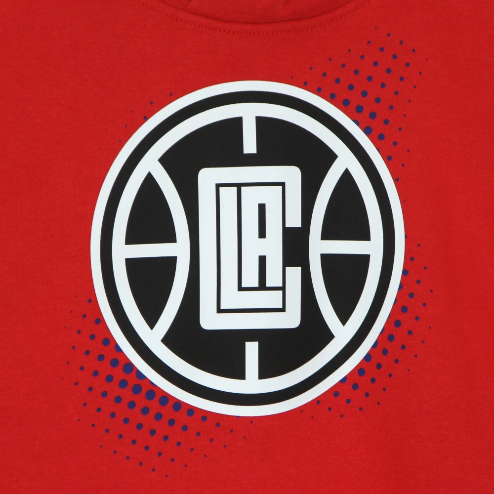 Nike Los Angeles Clippers Hoodie Red Heren