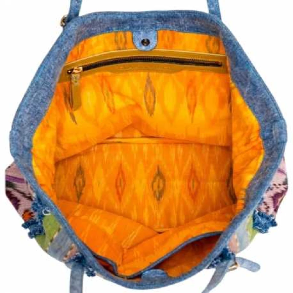 Claris Virot Kleurrijke Patchwork Schoudertas Multicolor Dames
