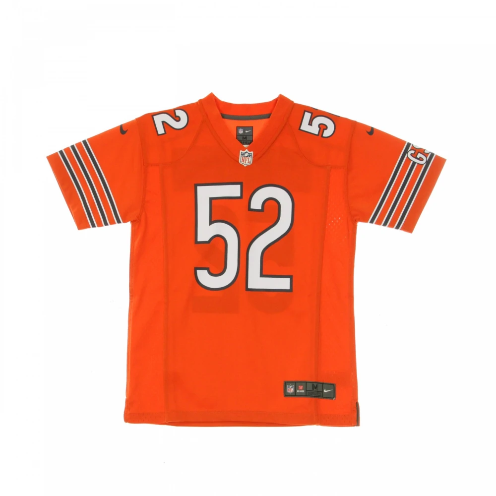 Nike NFL Game Alternatief Jersey No52 Khalil Mack Orange Heren