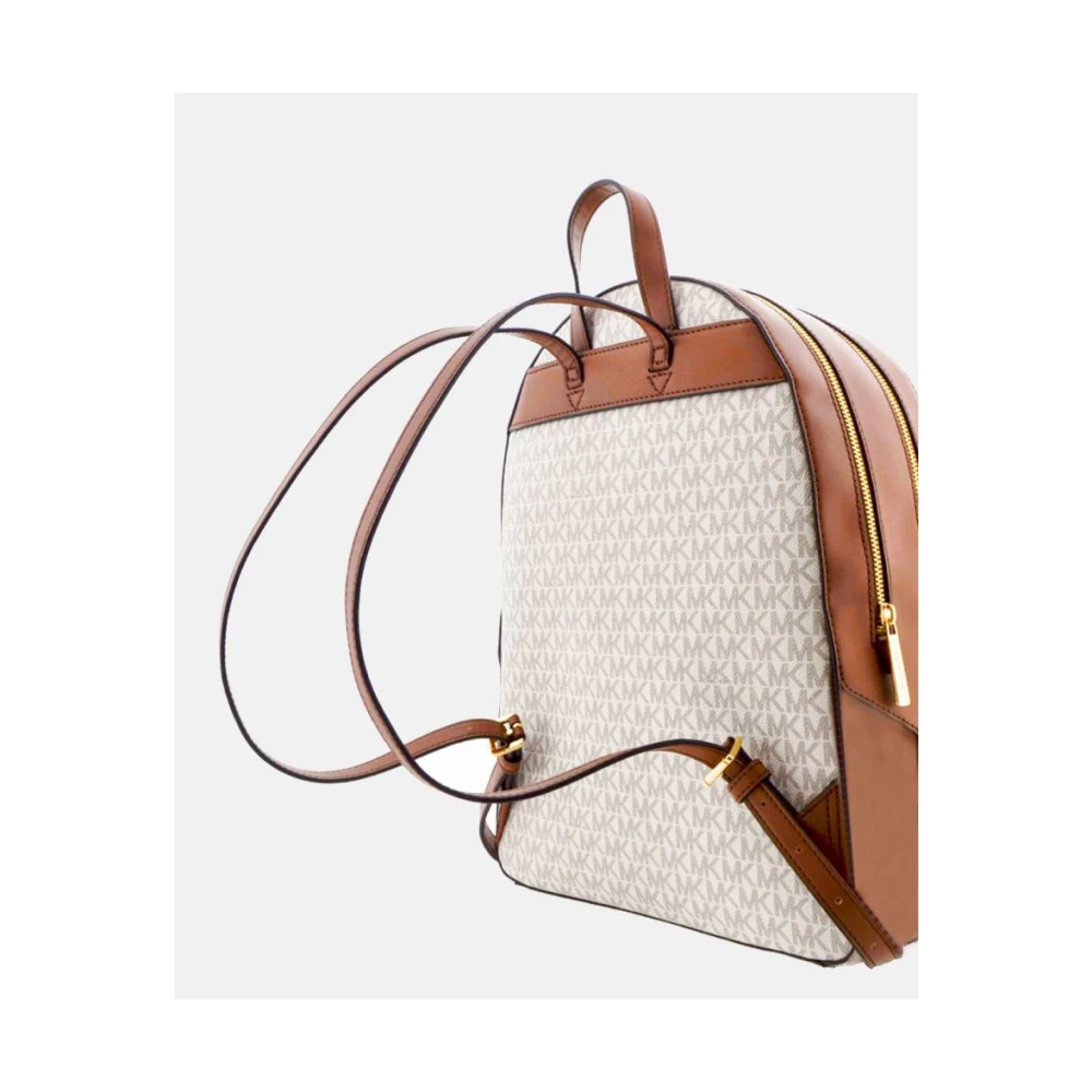 Michael Kors Jaycee Grote Logorugzak White Unisex