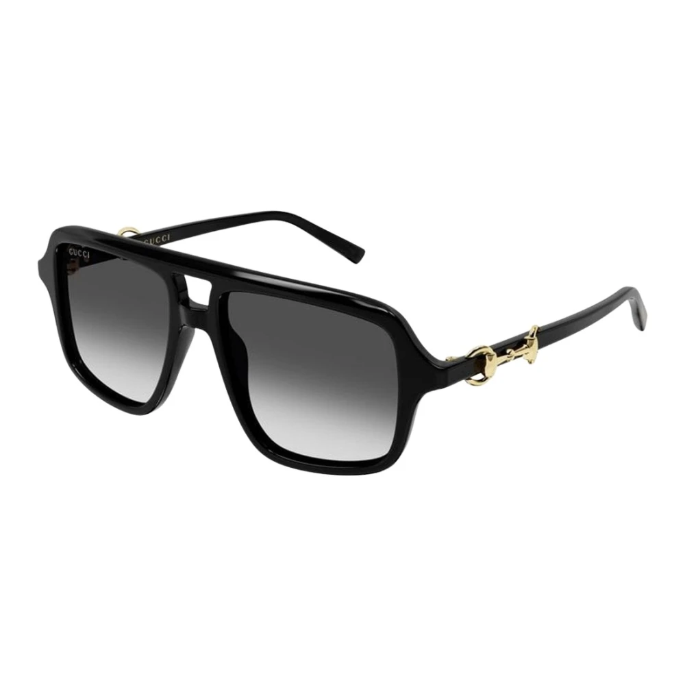 Gucci Women's Black Gg2052s 001 Sunglasses - Sunglasses - 53 Mm - Accessories