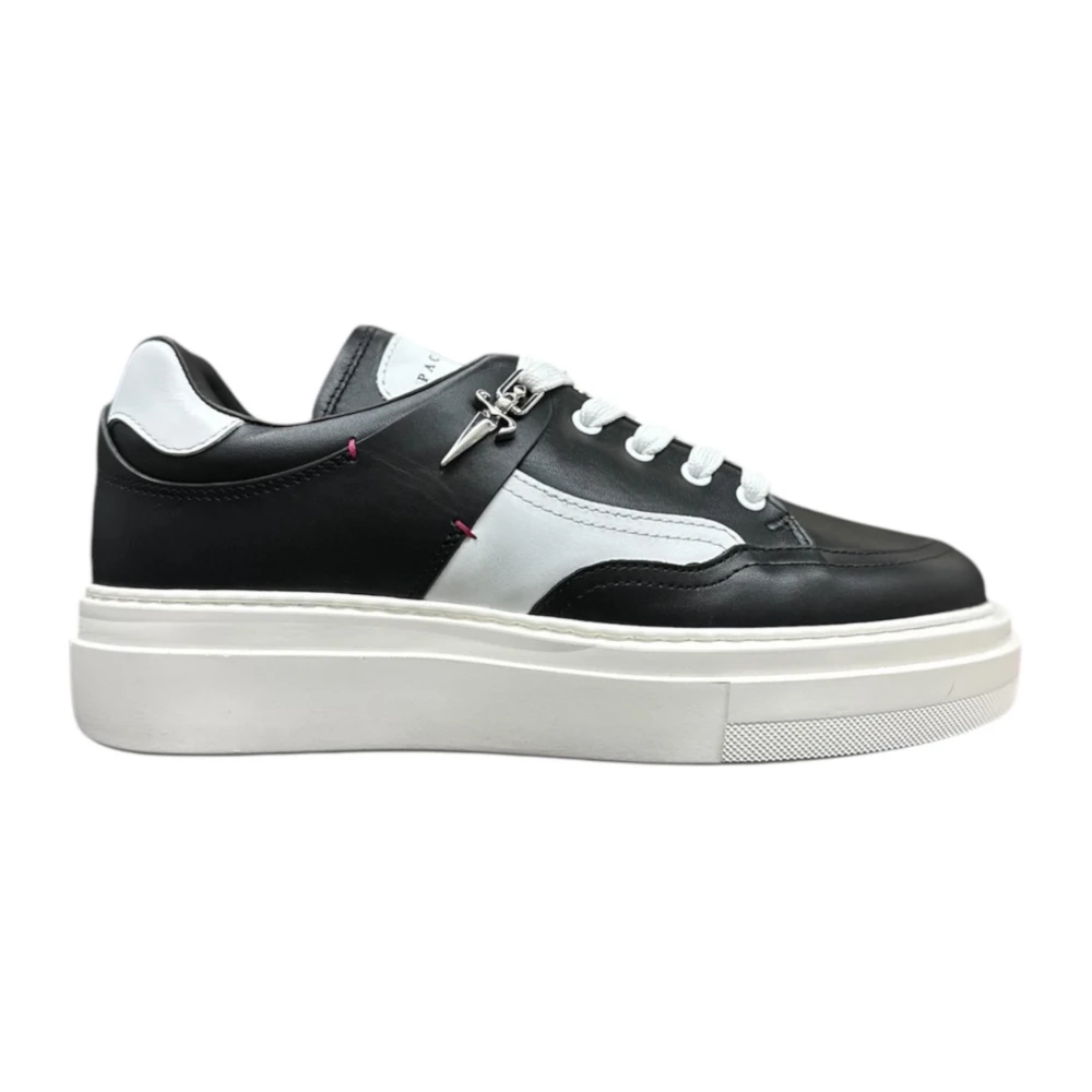 Paciotti Zwarte lage sneakers Heren Schoenen