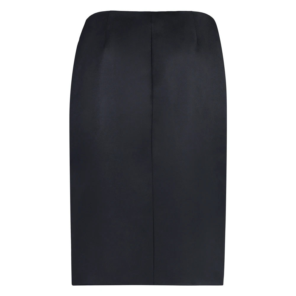 Givenchy Goudkleurige rok met knoopsluiting Blue Dames