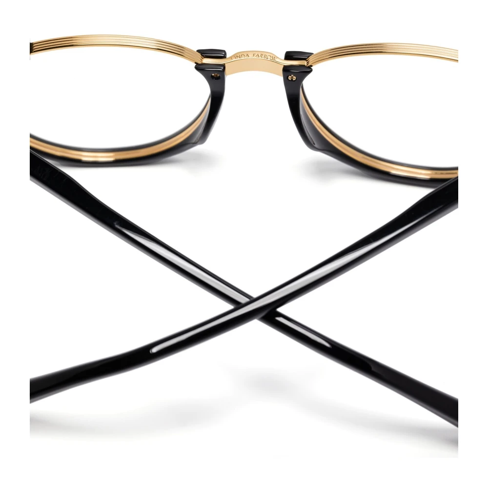 Linda Farrow Lfl136 C60Opt Optical Frame Black Dames
