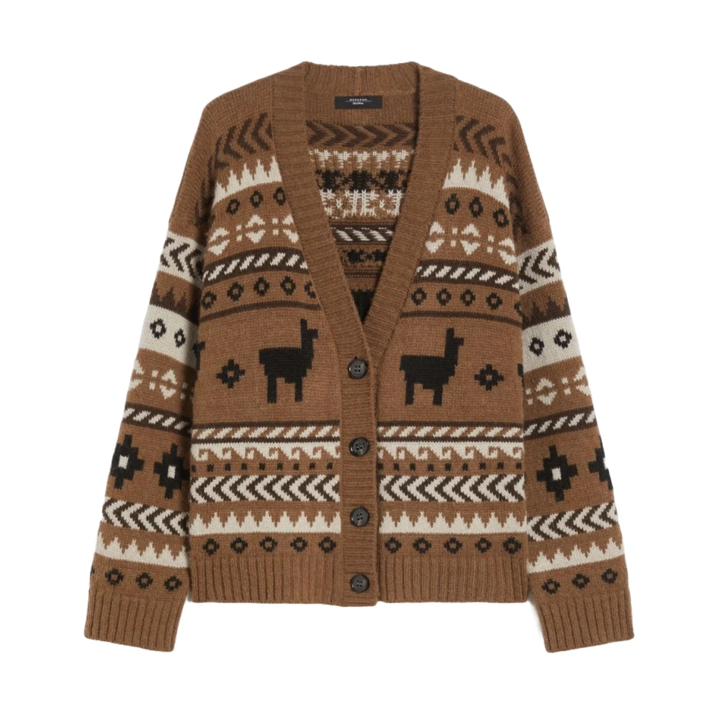 Weekend Max Mara Damen Braun Strickwaren, Xsgröße: