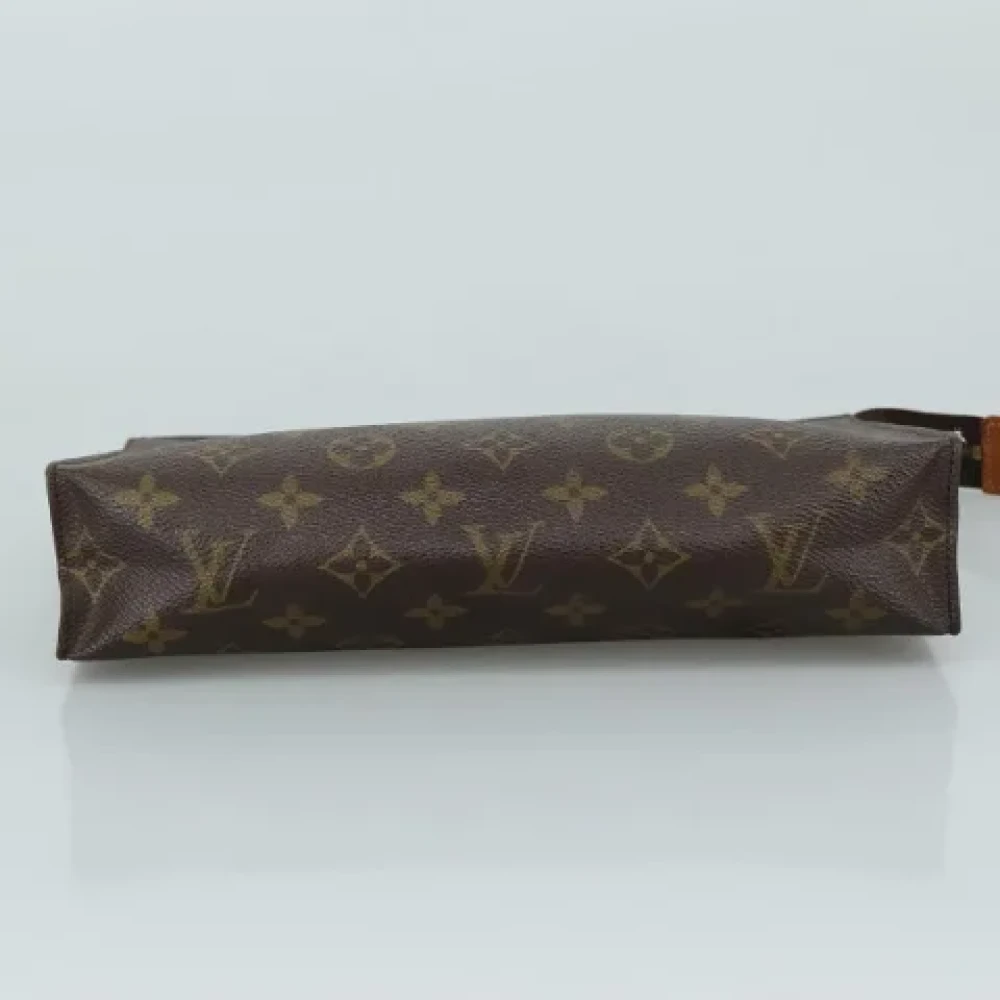 Louis Vuitton Vintage Pre-owned Canvas pouches Brown Dames