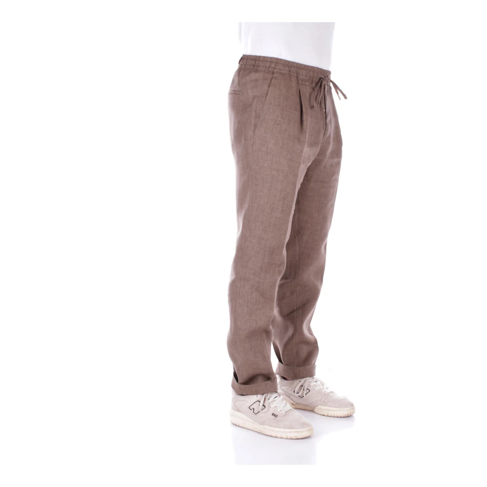 Briglia Slim-fit Trousers Brown Heren