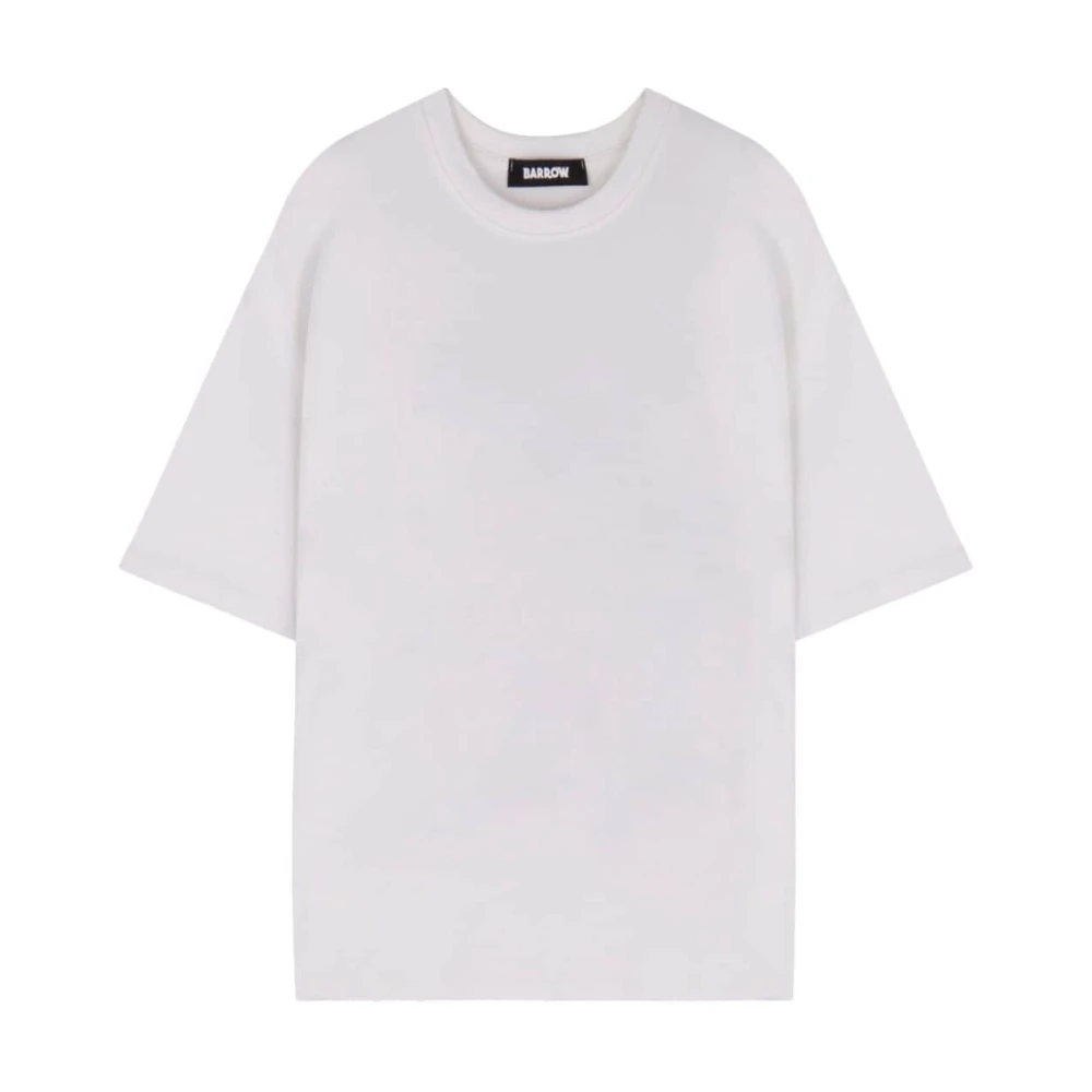 Barrow Beige T-shirts en Polos White Heren