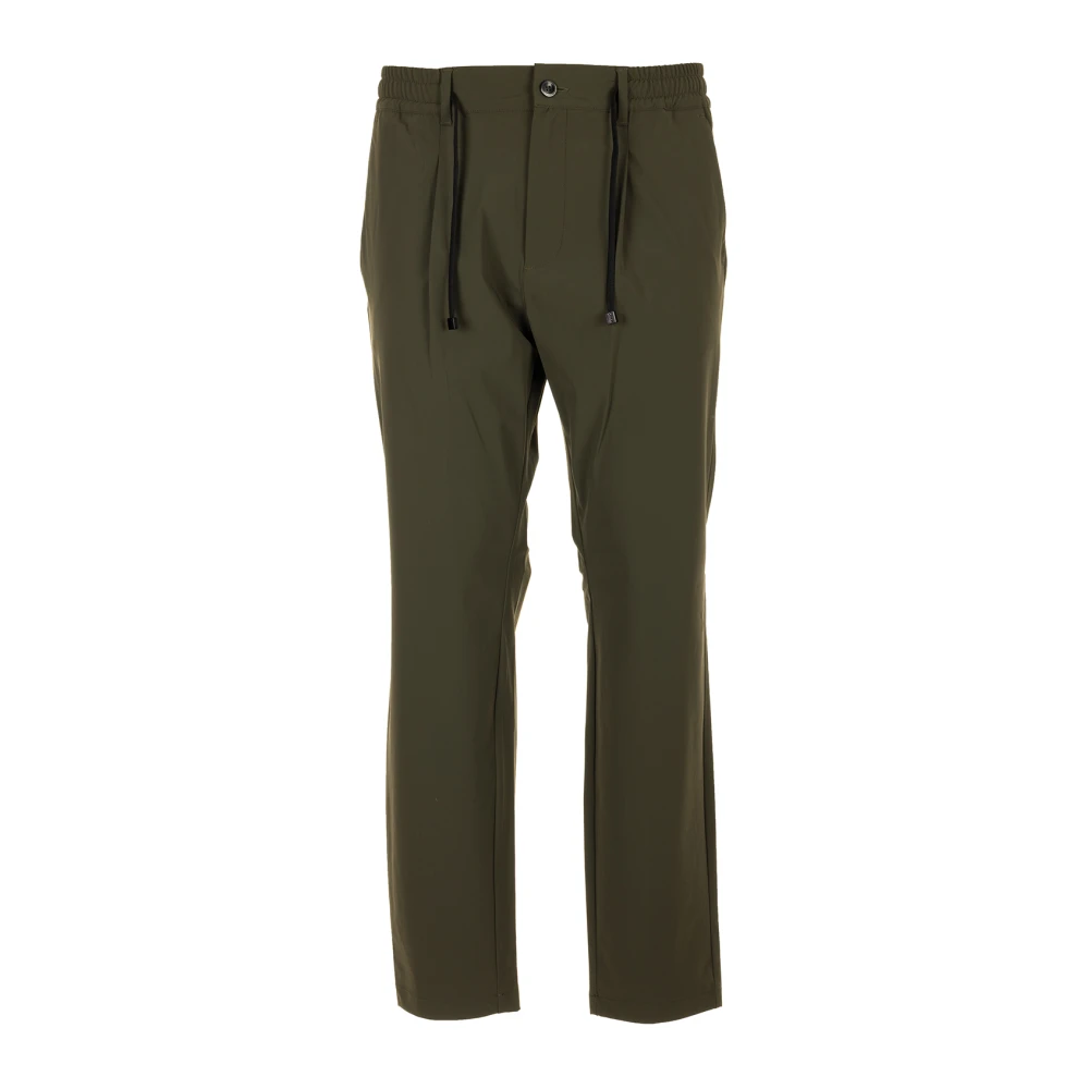 Cruna Slim-fit Trousers Green Heren