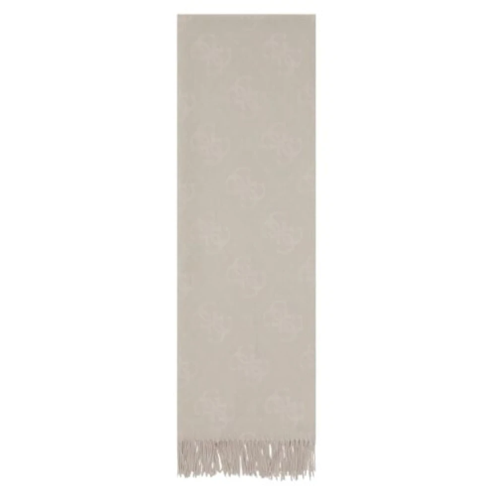 Guess Dames Logo Sjaal Beige Dames