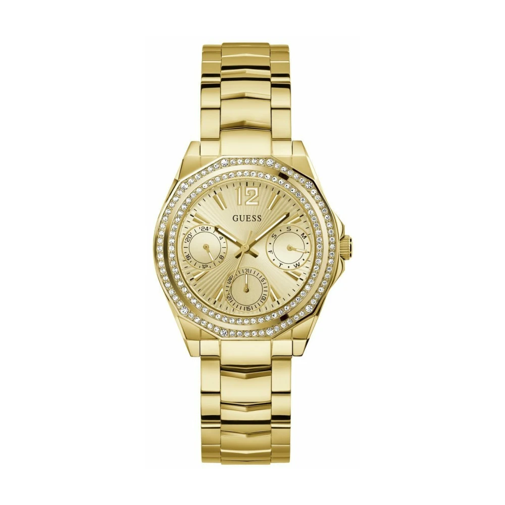 Guess Women's Yellow Ritzy Multifunction Watch - Watches - One Size - Accessories
