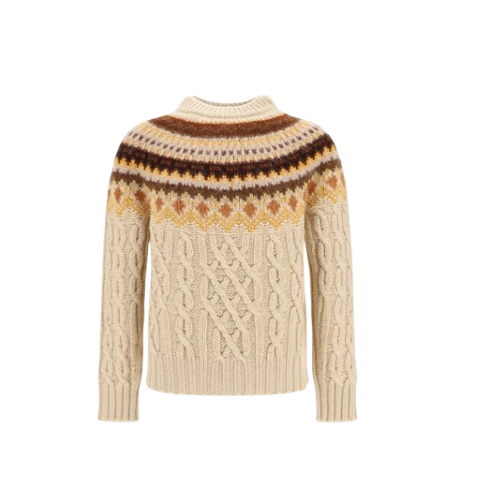 Moncler Stijlvolle Gebreide Trui voor Mannen Multicolor Heren