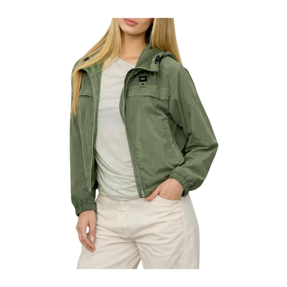 Blauer Women's Green Burrage Parka - Light Jackets - L - Jackets