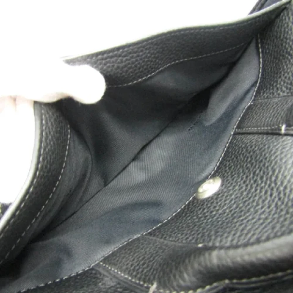 Coach Pre-owned Leather shoulder-bags Black Dames