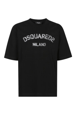 t-shirts-et-polos-col-rond-noirs