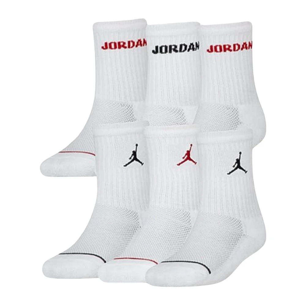 Jordan Mid-Length Perfor ce Basketball Socks White Unisex