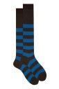 chaussettes-longues-marron-en-coton-cotele-pour-hommes-avec-motif-a-rayures-bicolore