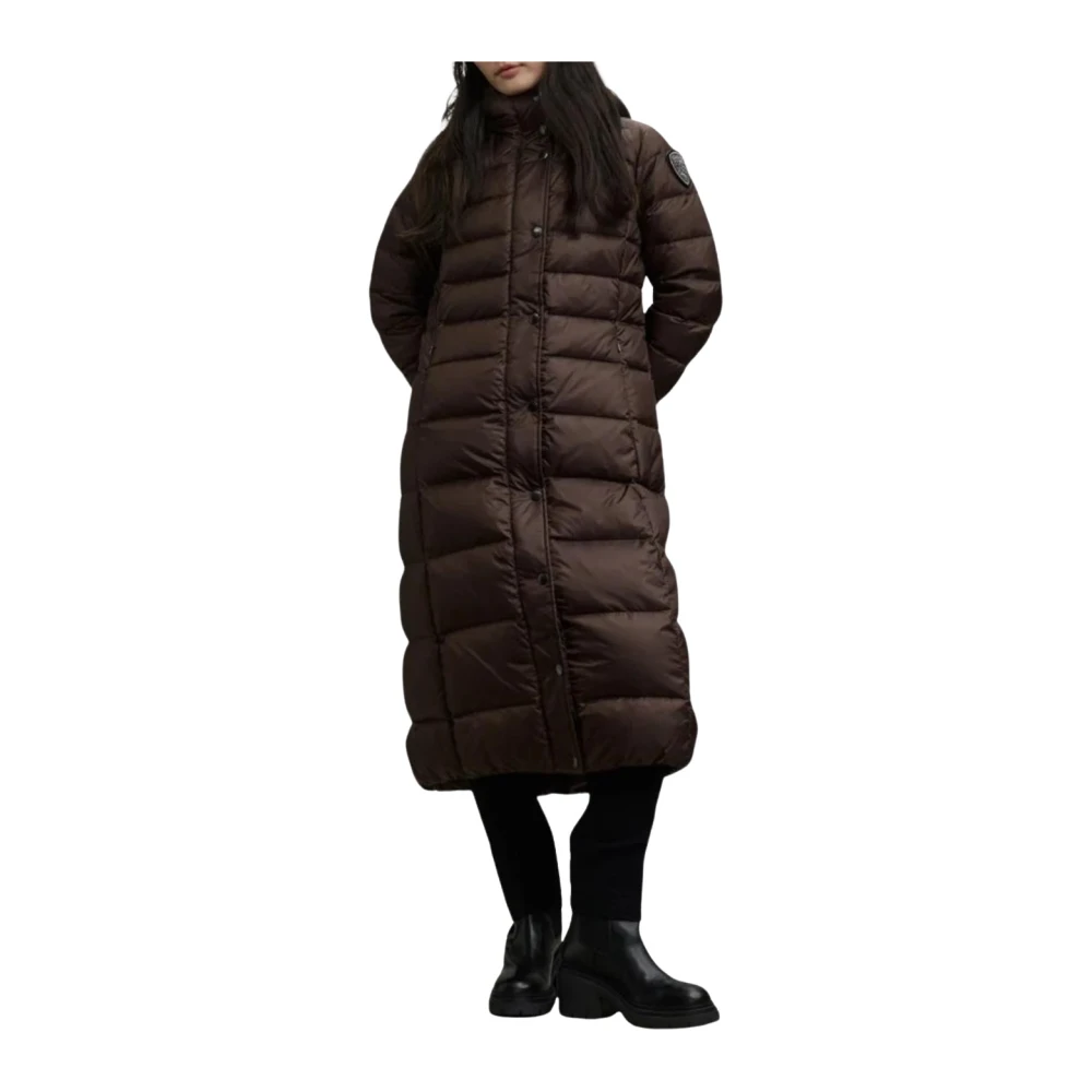 Blauer Women's Brown Down Coats, Xl, Long Down Parka