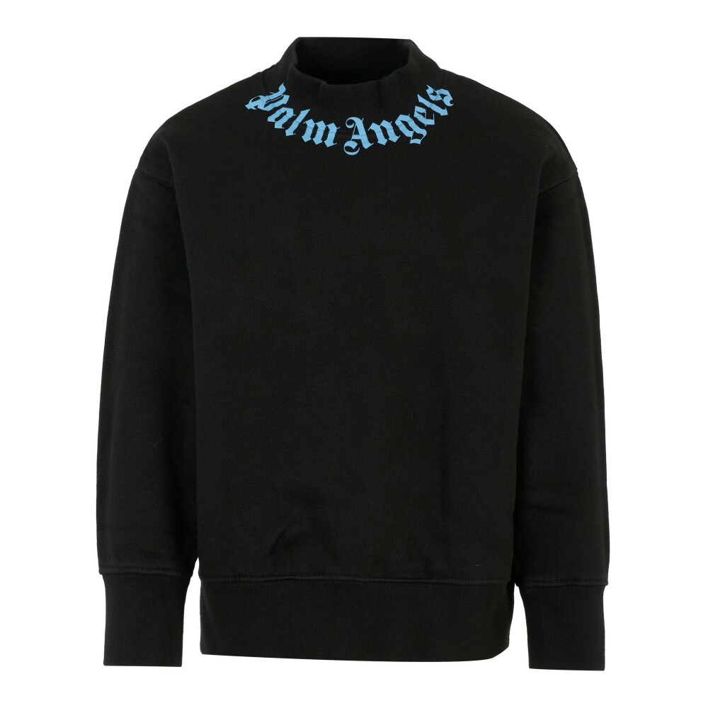 【関税&送料込】Palm Angels Burning Monogram Print Sweatshir Palm Angels / パームエンジェルス/ Burning Monogram Crew(S