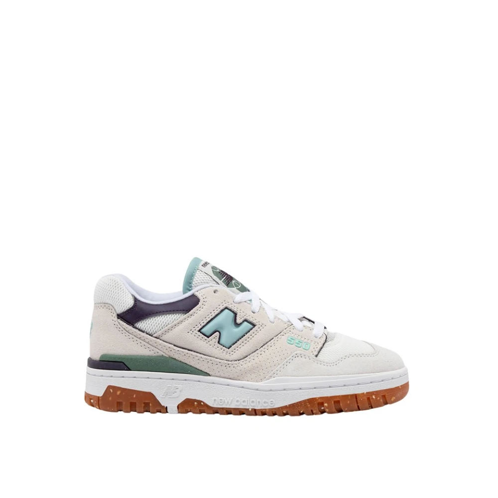 New Balance Retro Basketbal Geïnspireerde Sneakers White Heren