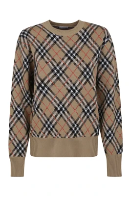 Brun Tröja AW25 Lyx Komfort