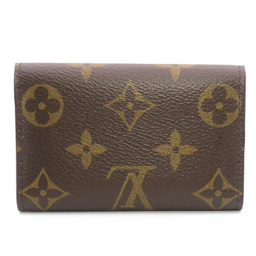 Louis Vuitton Vintage Pre-owned Canvas key-holders Brown Dames