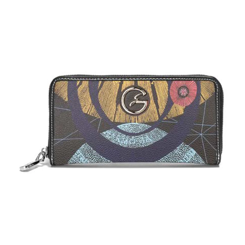 Gattinoni Planetarium Damesportemonnee met Logo Multicolor Dames
