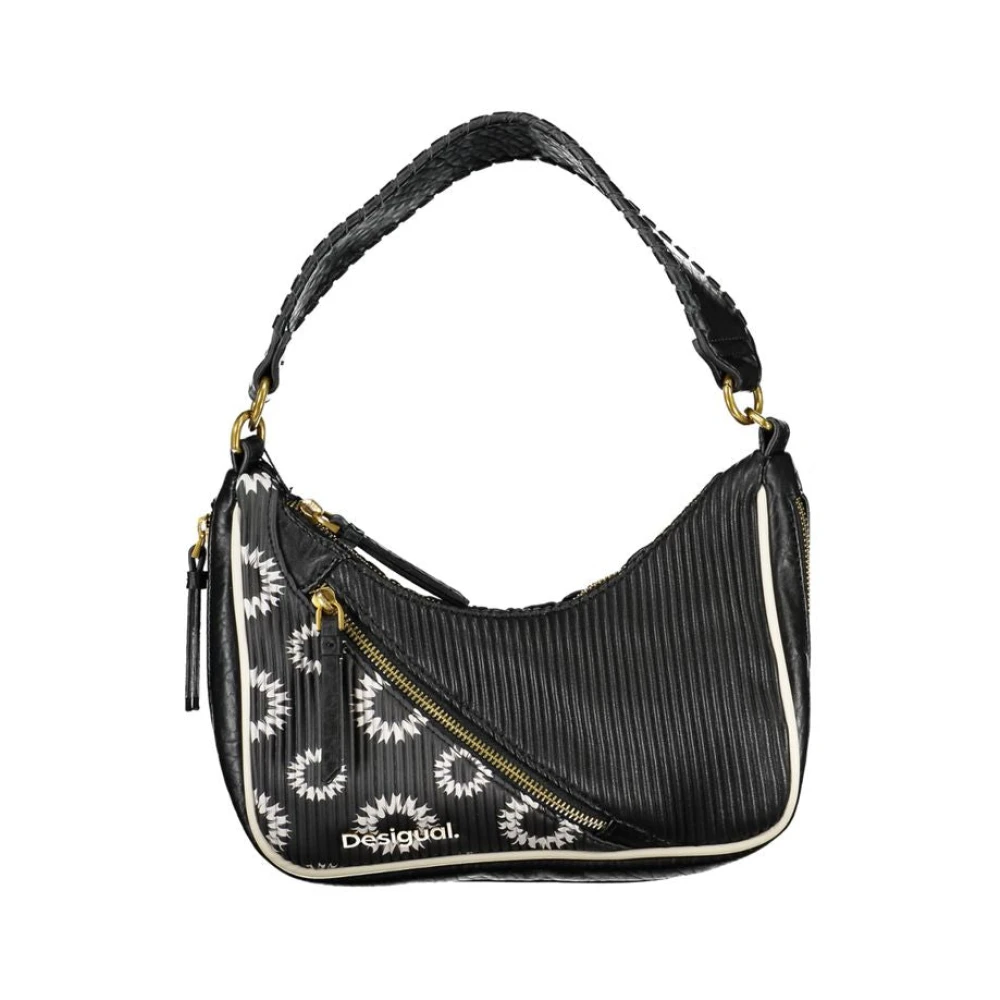 Desigual Women's Black Polyethylene Shoulder Bag