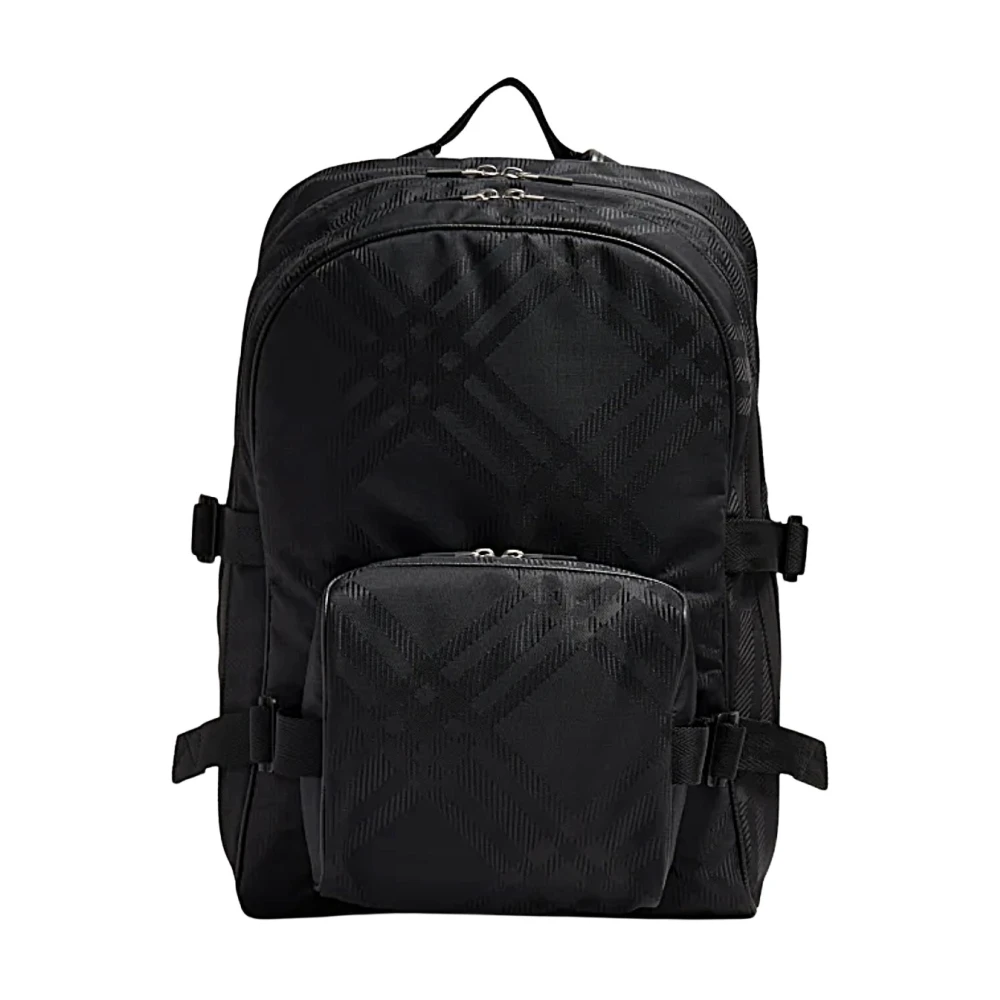 Burberry Stijlvolle Bagagecollectie Black Heren