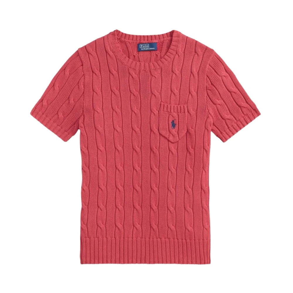 Polo Ralph Lauren Women's Red Round-Neck Knitwear, Xs, Jumpers