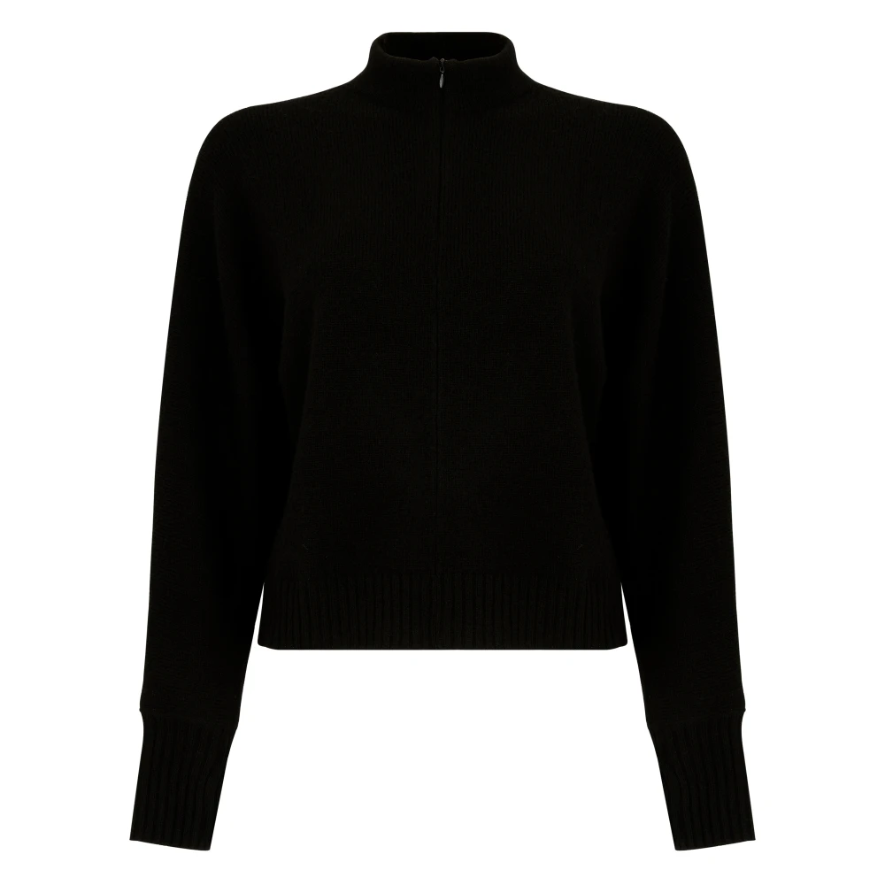 Absolut Cashmere Zwarte Kasjmiertruien Black Dames