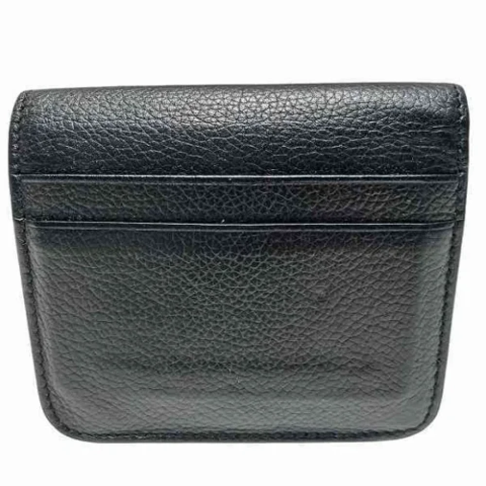 Balenciaga Vintage Pre-owned Leather wallets Black Dames