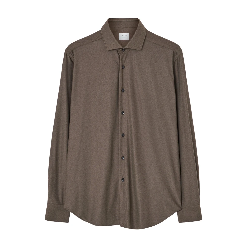 Xacus Bruine Actieve Overhemd Brown Heren