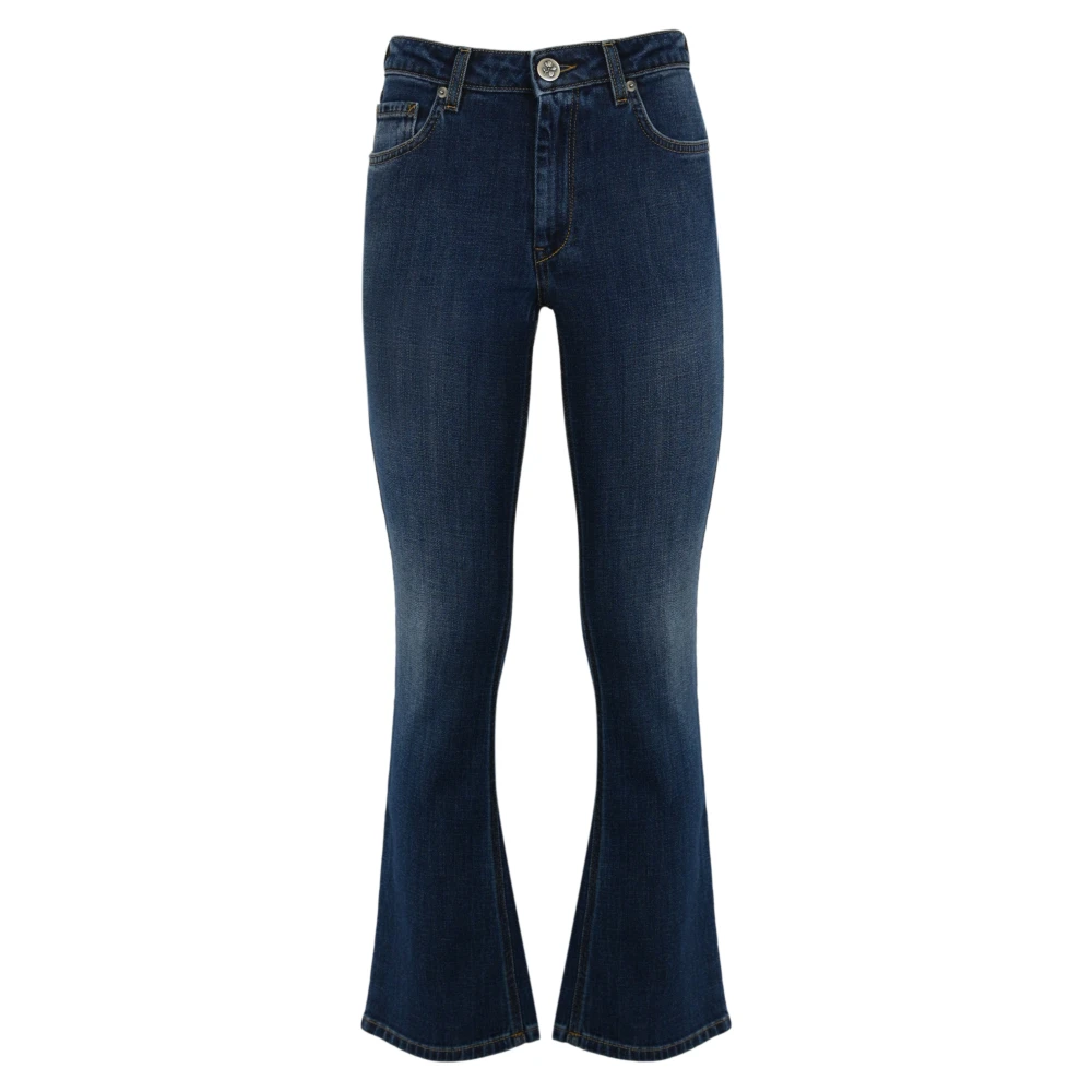 Re-Hash Blauwe Denim Damesbroek Blue Dames