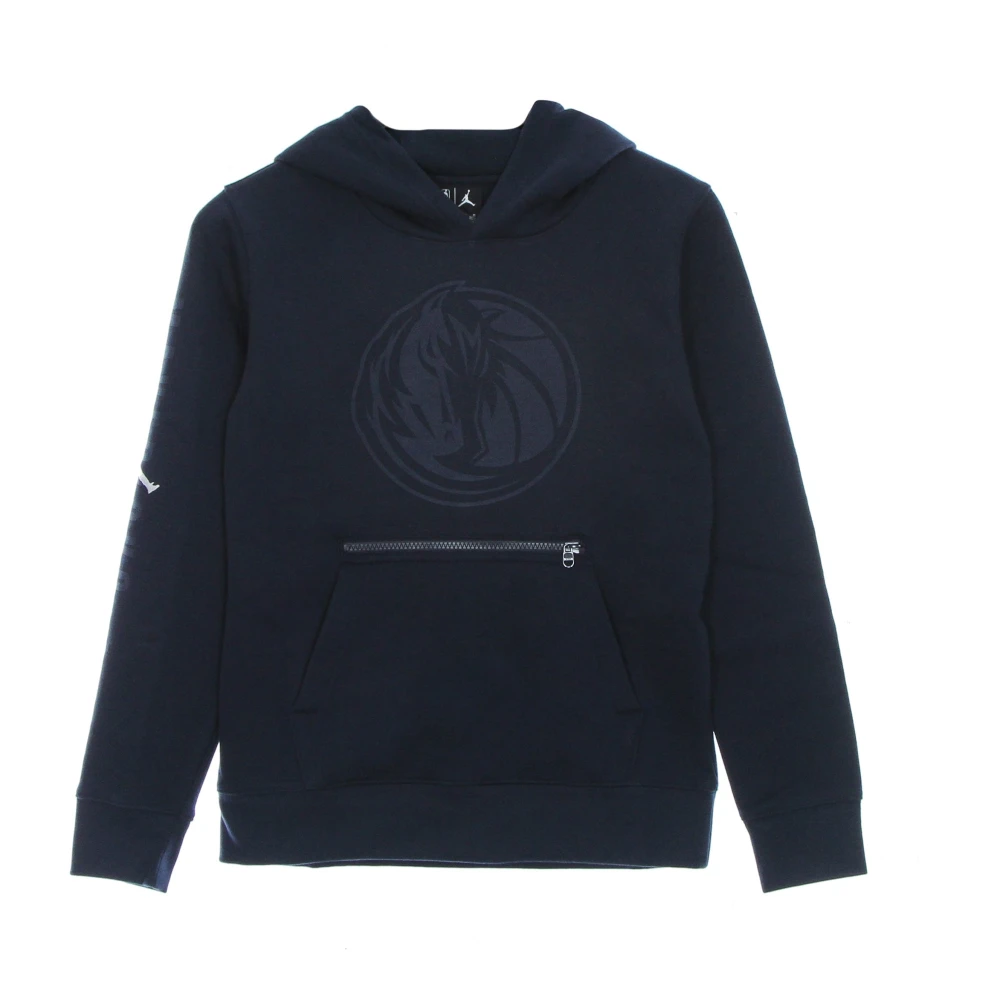 Jordan Dallas Mavericks Statement Hoodie Blue Heren